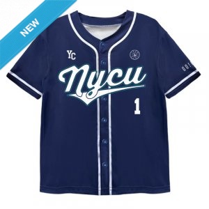 【預購中！5/21陸續出貨】NYCU美式經典棒球衫_深藍